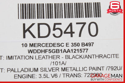 08-18 Mercedes E350 CLS550 C300 E400 Front Right Side Door Lock Latch Actuator