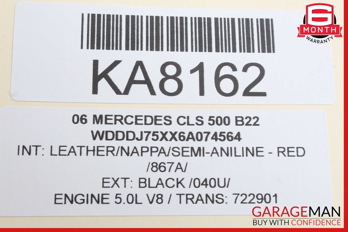 03-06 Mercedes W219 CLS500 Steering Column Control Switches Assembly Black OEM