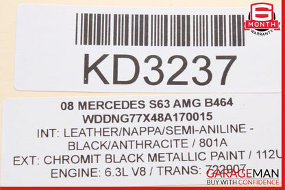 07-13 Mercedes W221 S550 S65 S63 AMG Front Left Side Under Seat Controller Unit