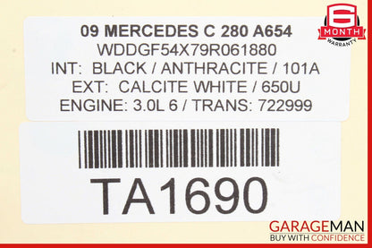 08-14 Mercedes W204 C250 C300 Rear Left / Right Side Lower Control Thrust Arm