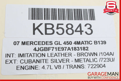 06-09 Mercedes X164 GL450 4MATIC Communication Control Module Unit OEM