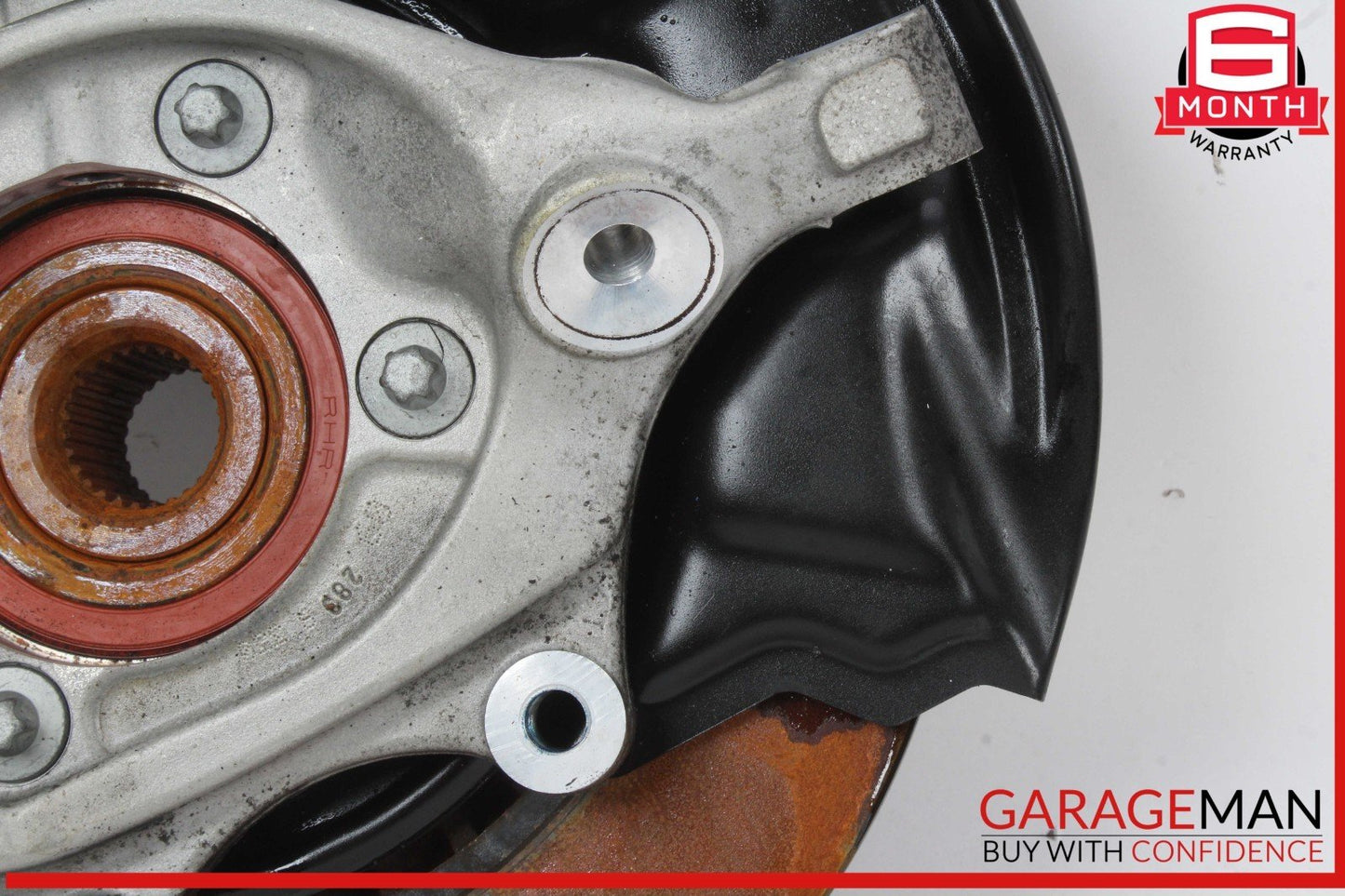 08-17 Mercedes W207 E350 C300 Rear Right Side Spindle Knuckle Hub w/ Rotor Disc