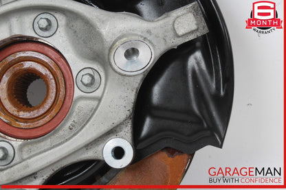 08-17 Mercedes W207 E350 C300 Rear Right Side Spindle Knuckle Hub w/ Rotor Disc