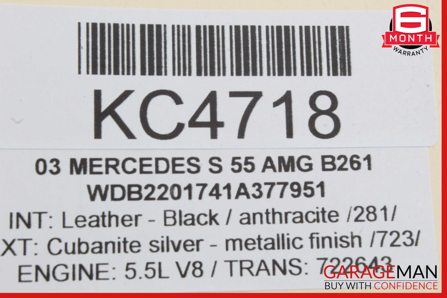 00-06 Mercedes W220 S55 S600 Front Left And Right Door Sound Speaker OEM