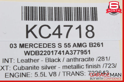 00-06 Mercedes W220 S55 S600 Front Left And Right Door Sound Speaker OEM