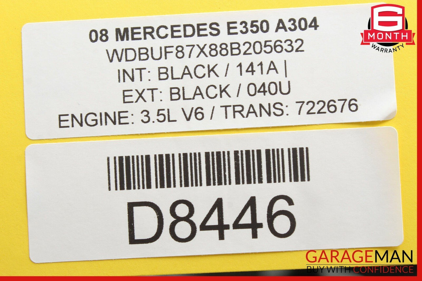 03-09 Mercedes W211 E350 E63 AMG Rear Left Driver Side Door Control Module OEM