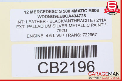 10-14 Mercedes W221 S550 CL550 Instrument Cluster Speedometer OEM