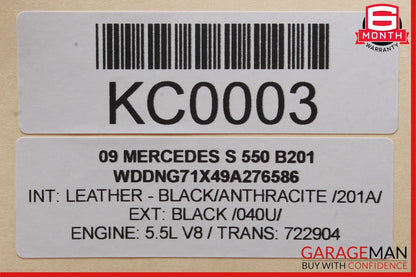 07-10 Mercedes W221 S550 CL550 Speedometer Odometer Instrument Cluster Gauge OEM