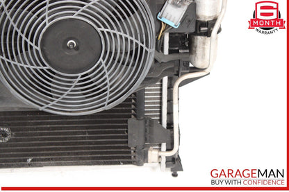 98-05 Mercedes W163 ML350 Engine Cooling Radiator AC A/C Condenser Assembly OEM