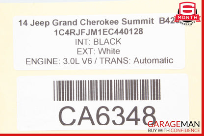 14-17 Jeep Grand Cherokee Speedometer Instrument Cluster Gauge OEM
