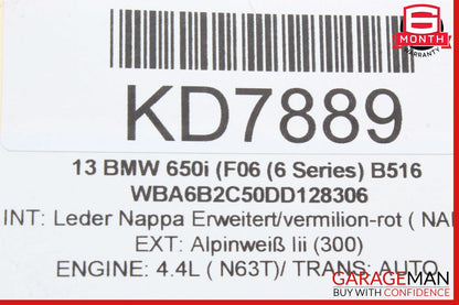 13-19 BMW 650i F06 Suspension Dynamic Drive Control VDC Module OEM