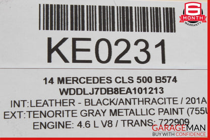 10-15 Mercedes W218 CLS500 C250 Keyless Go Entry Control Module 1729007900 OEM
