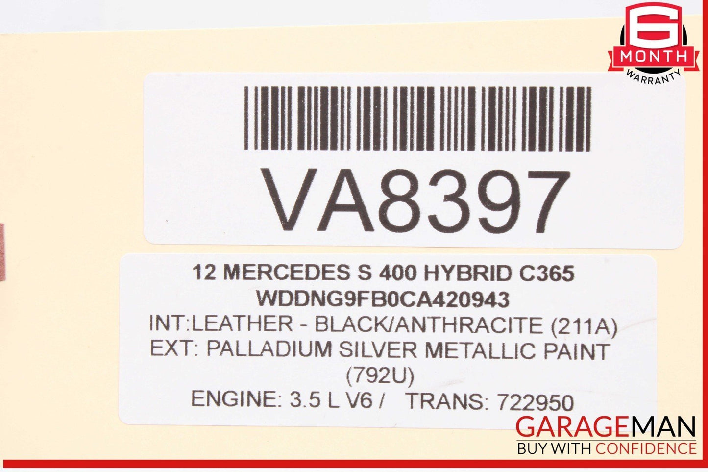 07-13 Mercedes-Benz S400 W221 Front Right Under Seat Control Module 2218707493