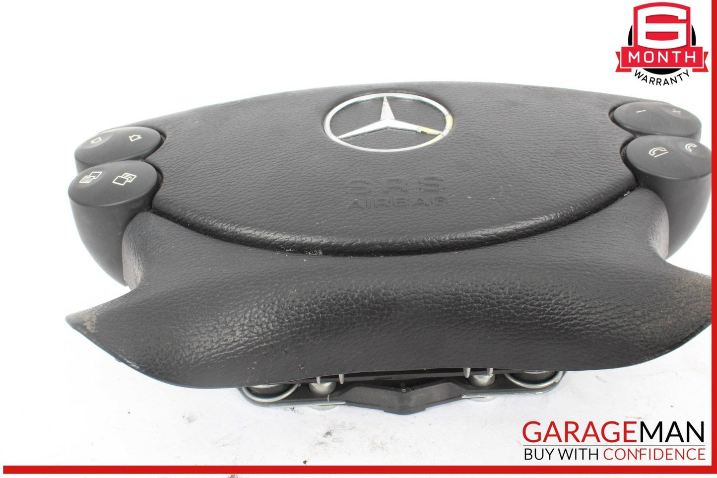 03-12 Mercedes W219 CLS500 E350 SL500 Steering Wheel Airbag Air Bag Black OEM