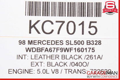 90-02 Mercedes R129 SL500 Front Right Side Seat Adjust Control Switch Module OEM