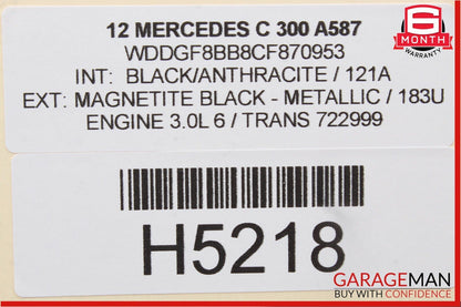 08-14 Mercedes W204 C300 Front Left Driver Side Door Window Regulator Motor OEM