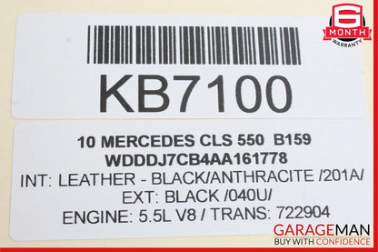 06-11 Mercedes W219 CLS550 Rear Right Side Door Control Module 2198203626 OEM