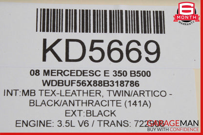 03-09 Mercedes W211 E350 E500 Rear Right Door Lock Actuator Side Keyless Go OEM