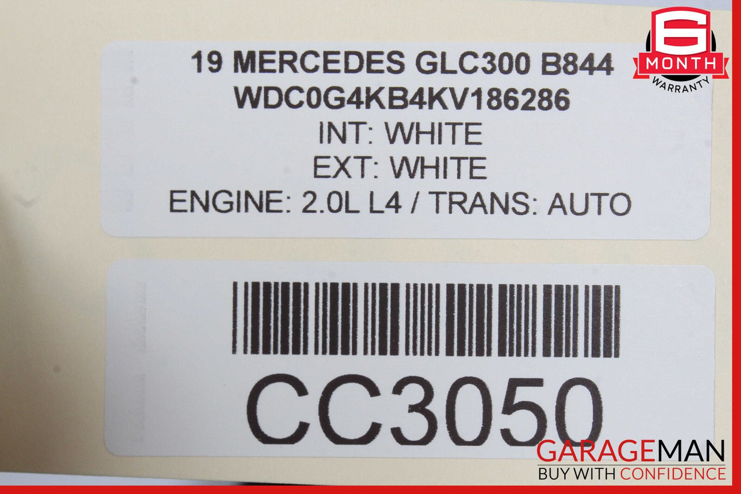 16-19 Mercedes X253 GLS300 Rear Right Side Interior Door Trim Panel OEM