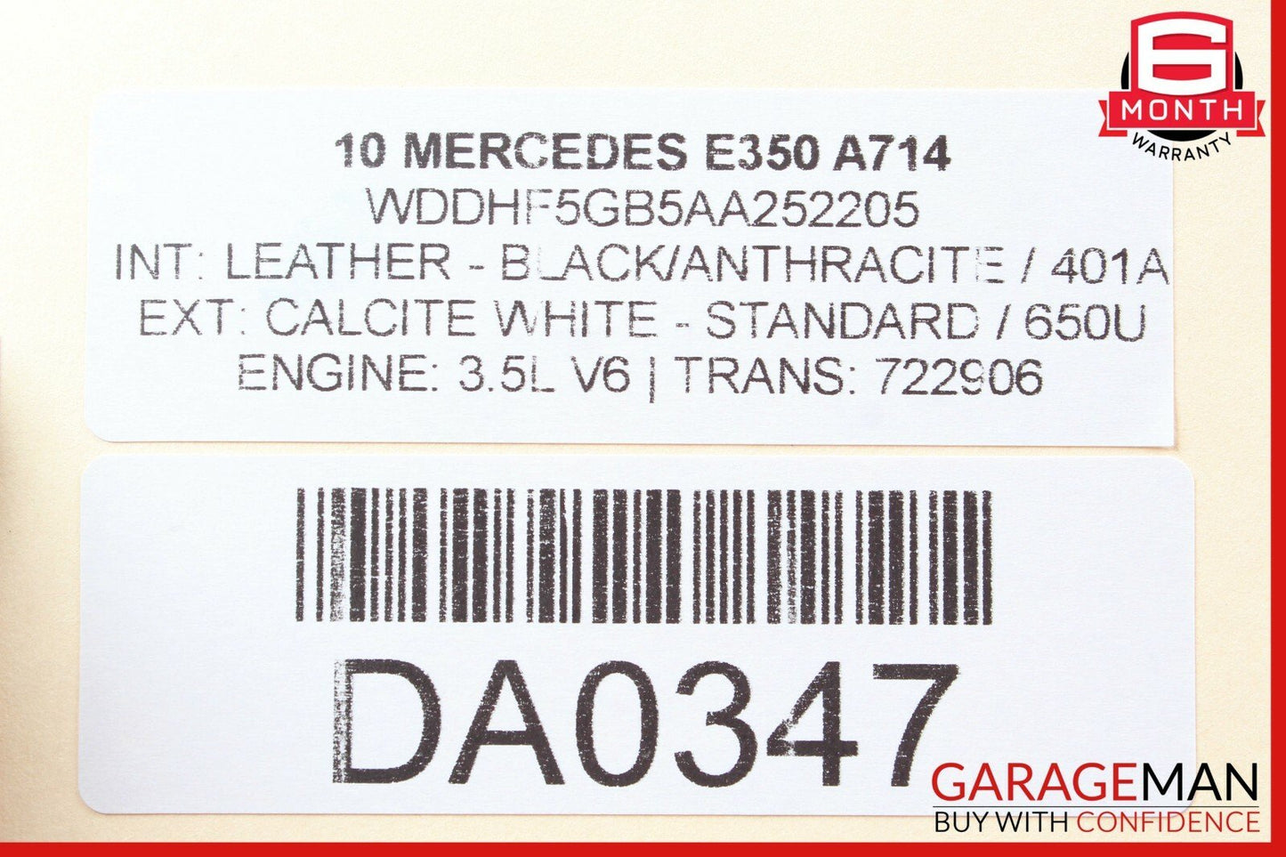10-16 Mercedes W212 E350 Front Right Side Suspension Wishbone Control Arm RWD