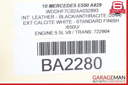 10-16 Mercedes W212 E350 E550 Rear Left Driver Side Suspension Control Arm OEM