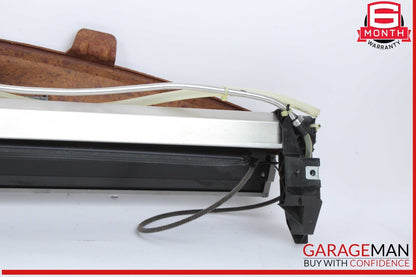 07-13 Mercedes W221 S550 Rear Window Sun Shade Screen Roller Blind w/ Trim OEM