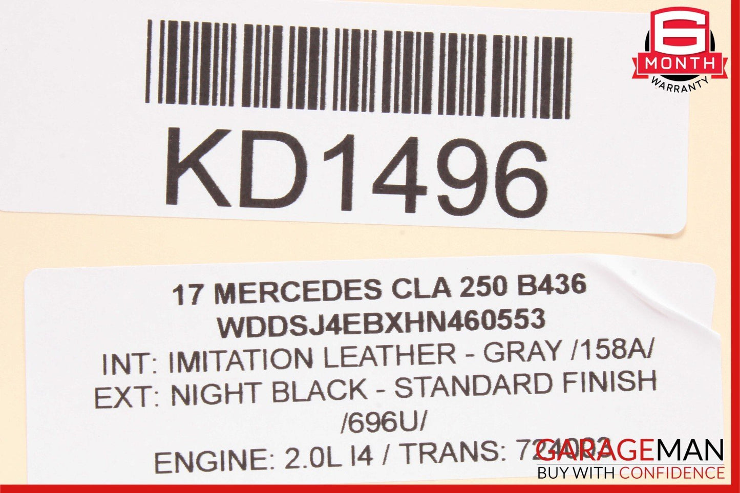 12-20 Mercedes W117 CLA250 SLK250 SLC300 Right Side Exterior Door Handle OEM