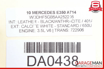 10-13 Mercedes W212 E350 Dashboard Dash Wood Trim Cover Molding Panel Set Wood