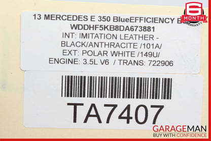 10-16 Mercedes E350 E63 Rear Right / Left Side Suspension Lower Control Arm