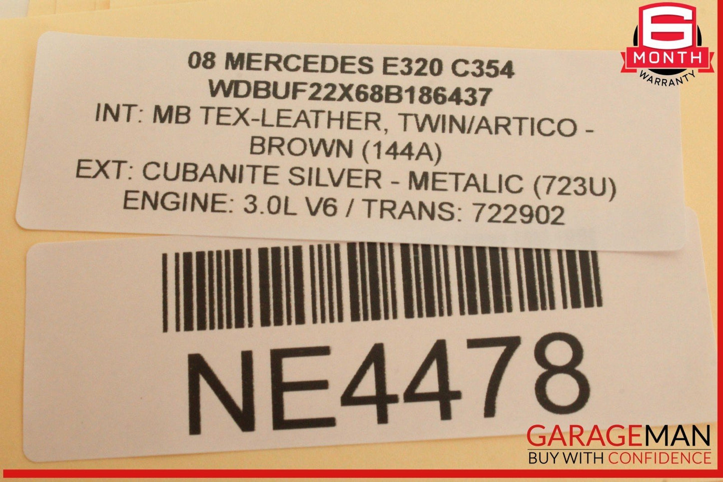 03-09 Mercedes W211 E320 E350 Sirius Satellite Radio Receiver 2118703389 OEM
