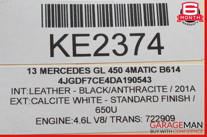 12-19 Mercedes X166 GL450 GLE43 AMG Window Regulator Motor Front Left Side OEM