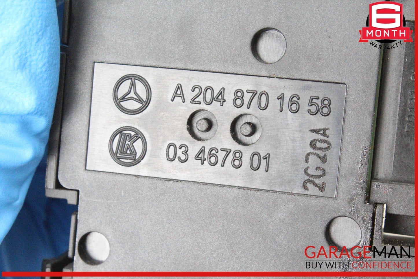 08-16 Mercedes W204 C250 CGI Front Left Side Side Seat Control Switch OEM