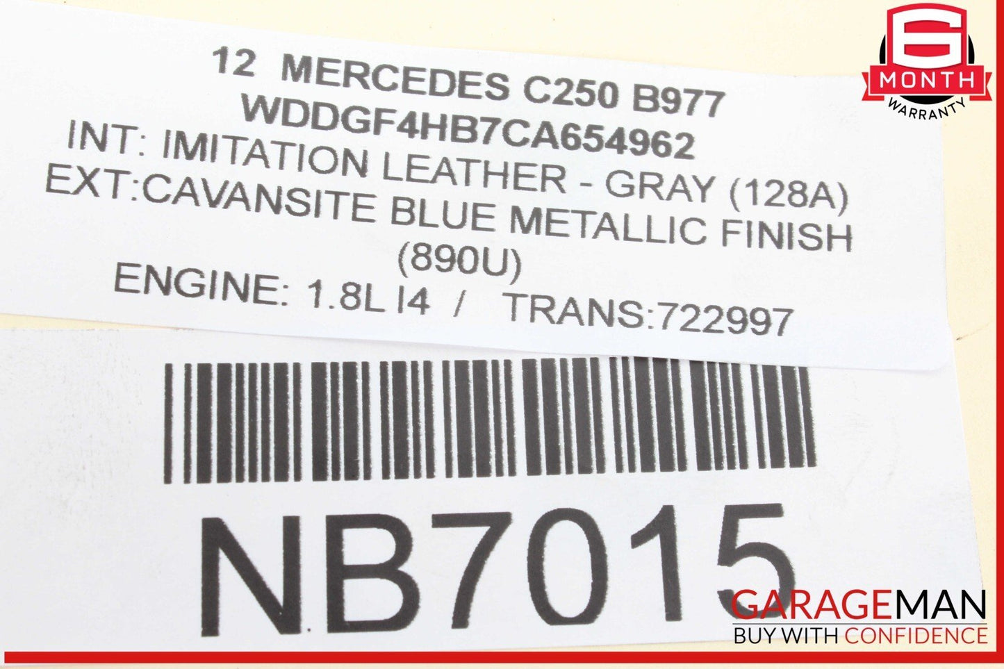 12-15 Mercedes W204 C250 M271 Power Steering Pump Assembly 0064663601 OEM