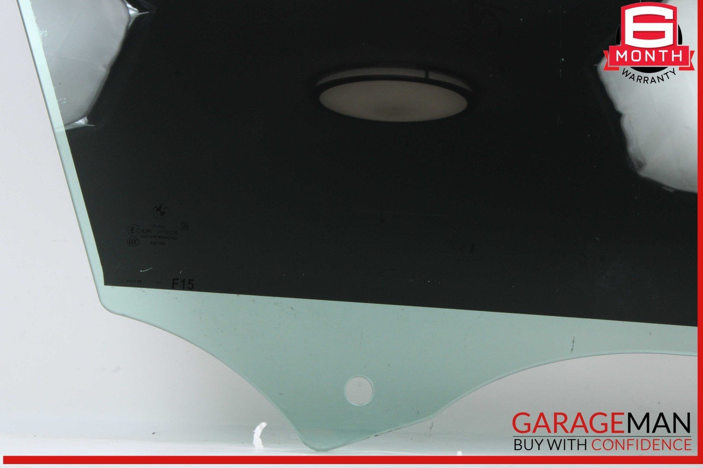 14-18 BMW X5 F15 Front Right Passenger Side Door Window Glass 43R0115129 OEM