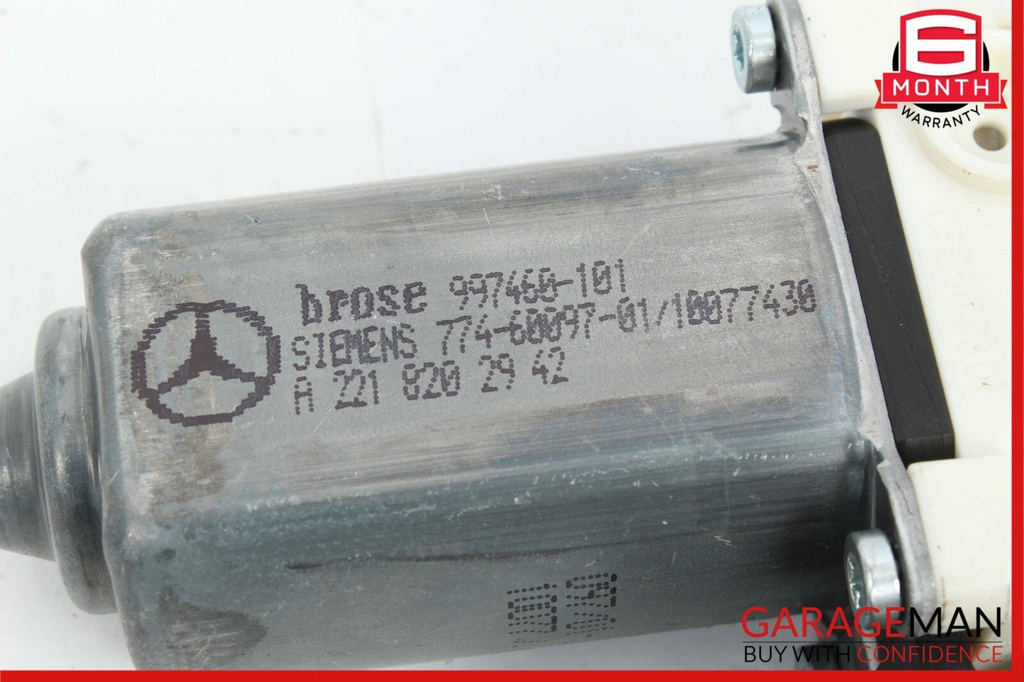 07-13 Mercedes W221 S550 S600 S63 AMG Rear Left Door Window Regulator Motor Unit