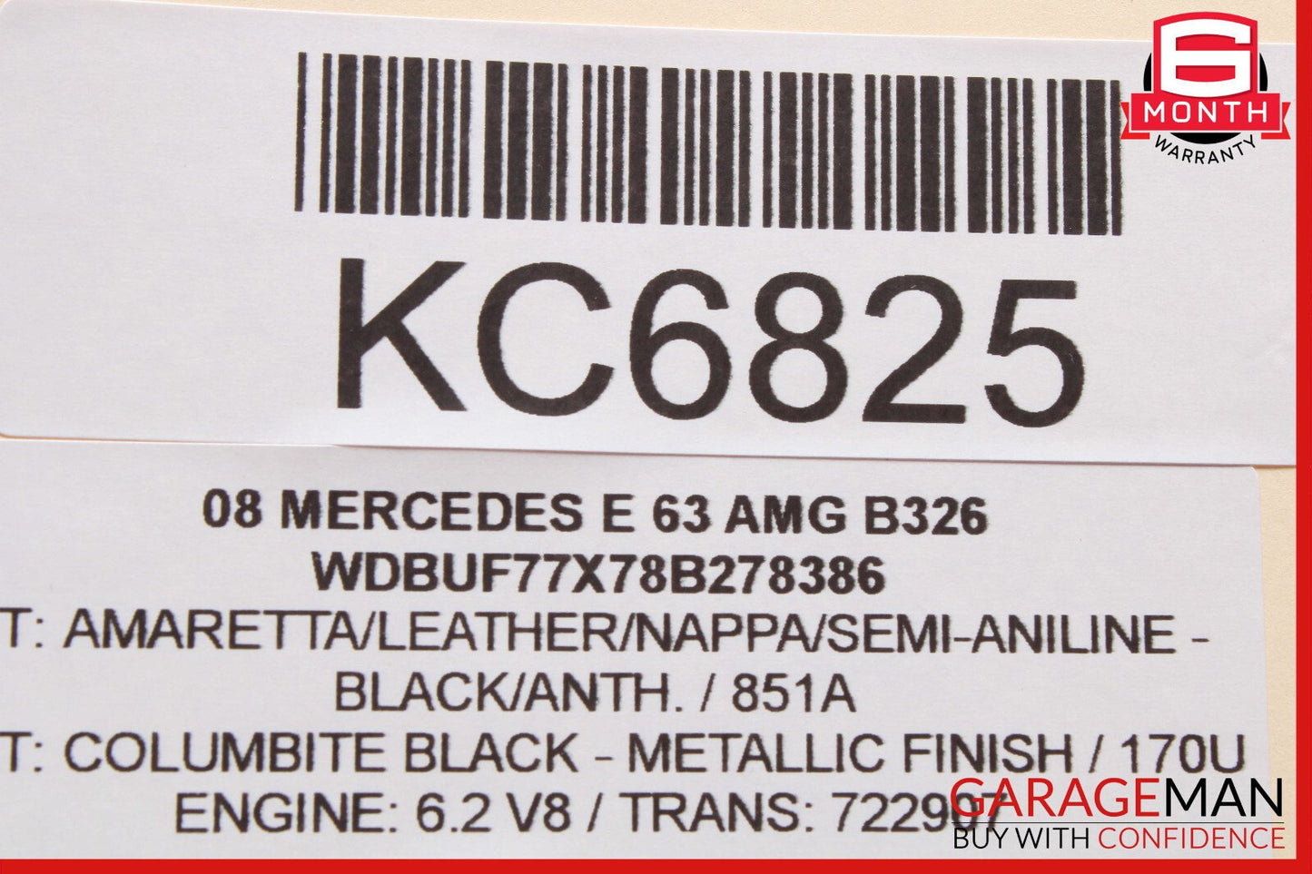 03-11 Mercedes W211 E320 CLS500 Rear Door Keyless Go Control Module OEM