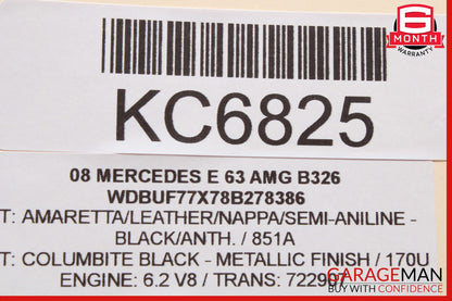 03-11 Mercedes W211 E320 CLS500 Rear Door Keyless Go Control Module OEM