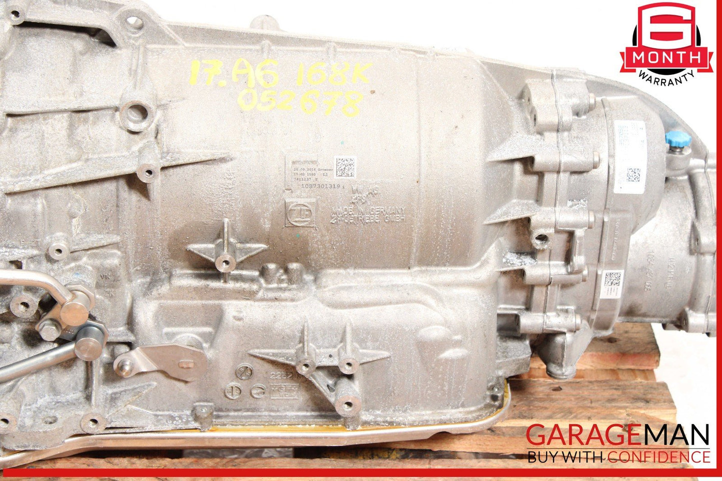 13-17 Audi A6 Quattro 2.0L Automatic Transmission Assembly OEM 168k