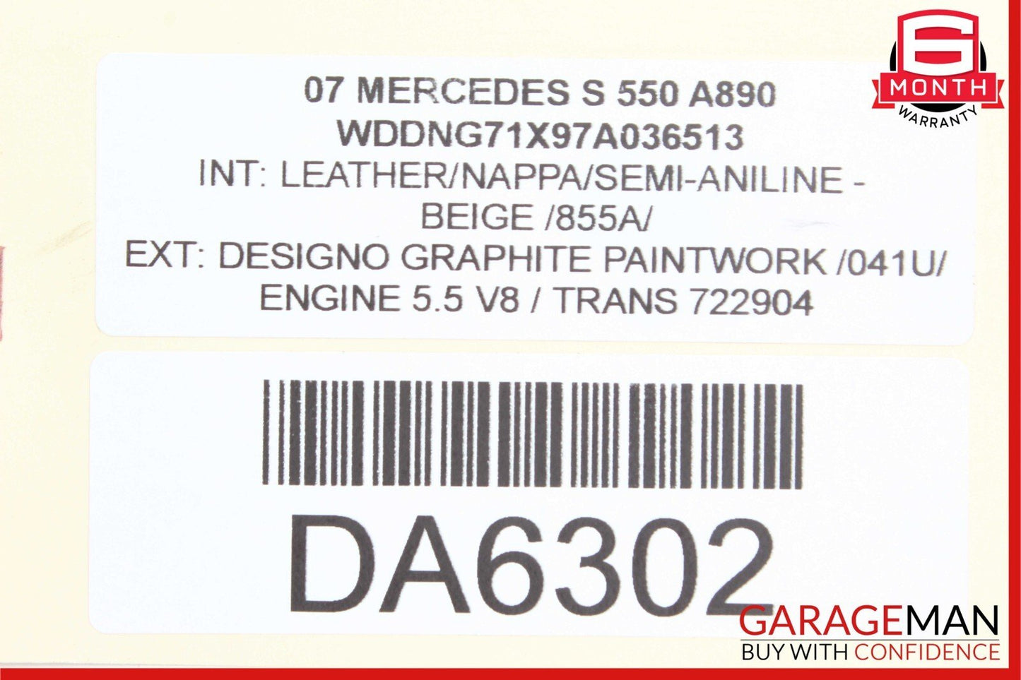 07-13 Mercedes W216 CL550 S600 S400 Power Steering Fluid Reservoir