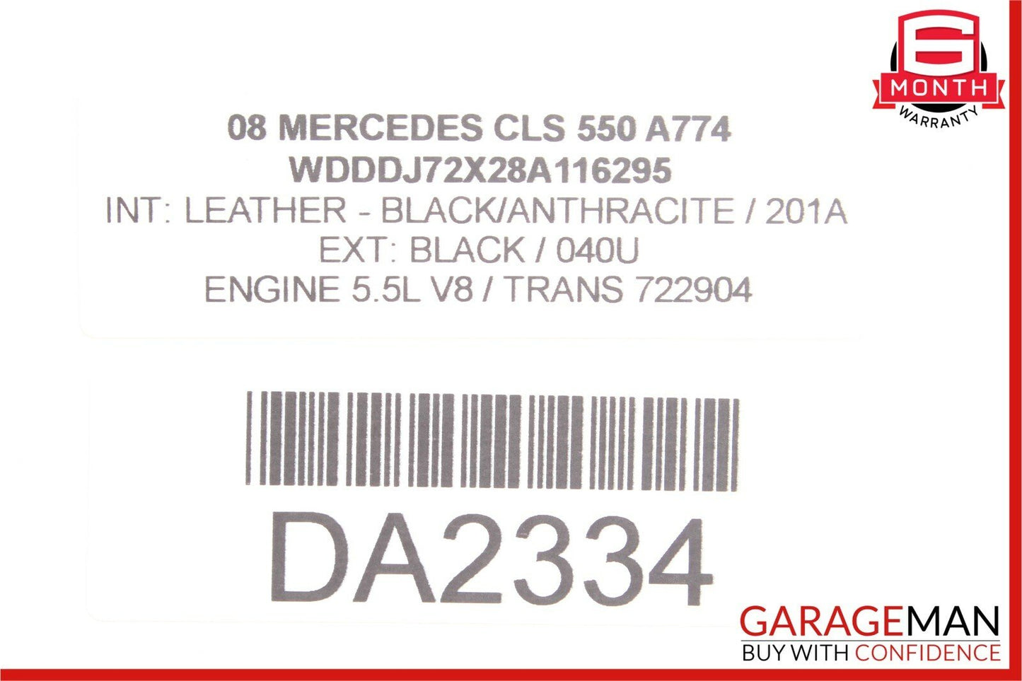 06-10 Mercedes W219 CLS500 Front Left Driver Side Door Computer Control Module
