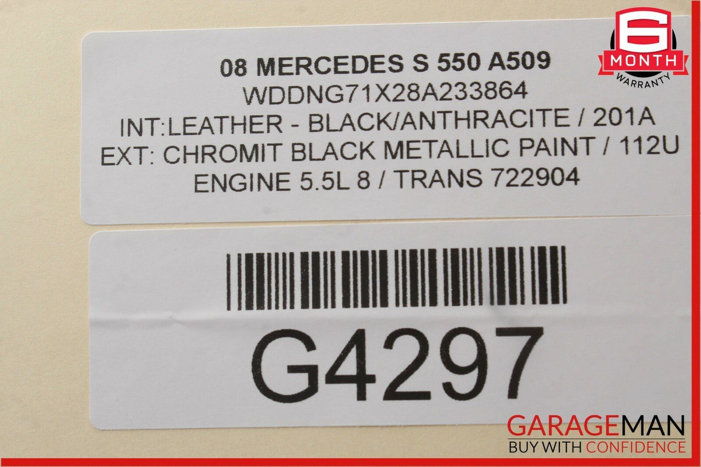 07-13 Mercedes W221 S550 S600 Dash Dashboard Air AC A/C Vent Clock Trim Assembly