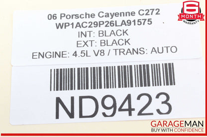 03-10 Porsche Cayenne 955 957 Rear Right Side Door Window Regulator Motor Unit