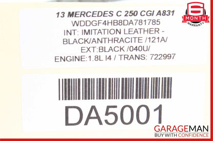 08-14 Mercedes W204 C250 E350 Front Left Driver Side Door Lock Latch Actuator