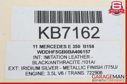 10-13 Mercedes W212 E350 Dashboard Dash AC A/C Air Vent Left Trim Wood OEM
