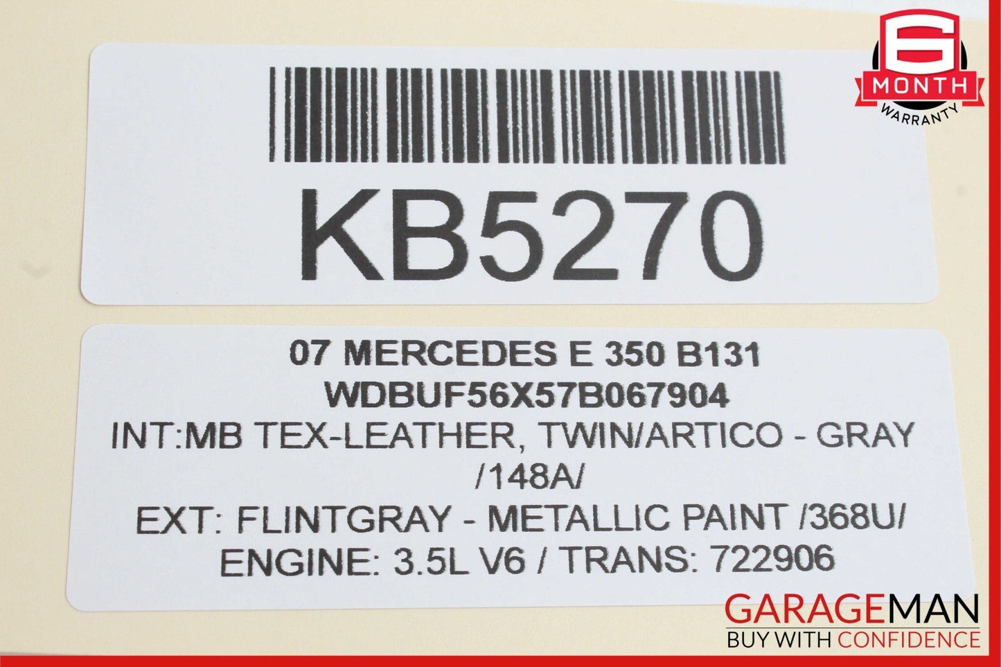 03-09 Mercedes W211 E350 E320 E500 E63 AMG Front Left Door Controller Module