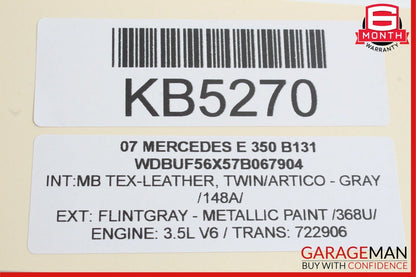 03-09 Mercedes W211 E350 E320 E500 E63 AMG Front Left Door Controller Module