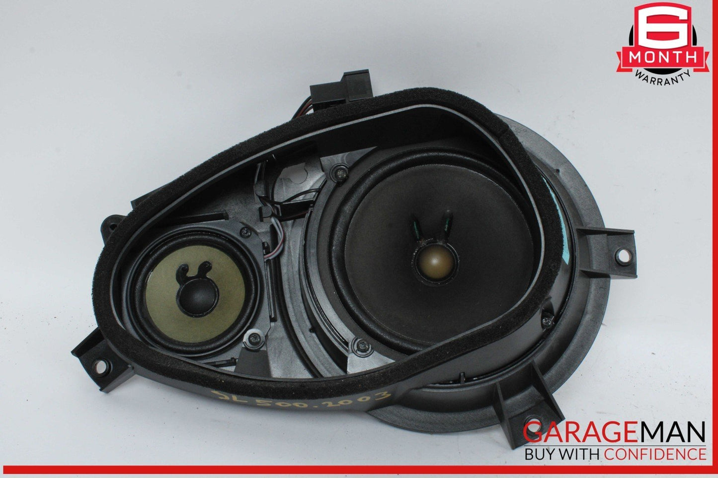03-08 Mercedes R230 SL500 Front Left and Right Side Door Audio Speaker Bose OEM