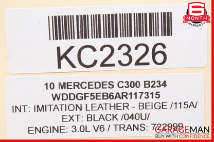 08-18 Mercedes W204 C300 CLS550 Front Door Audio Speaker Logic 7 Set of 2 Pc OEM