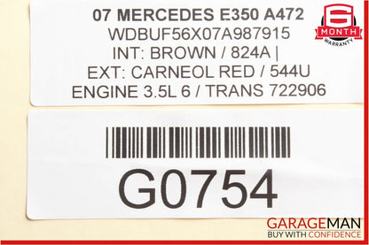 07-09 Mercedes W211 E350 E550 Rear Left Door Control Module OEM