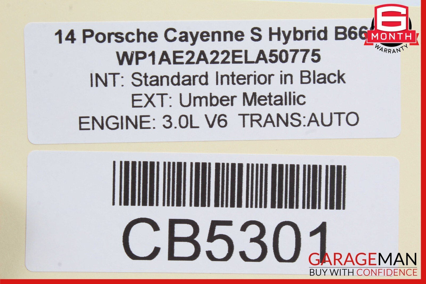 11-18 Porsche Cayenne 958 Front Right PassengerSide Door Lock Latch Actuator OEM